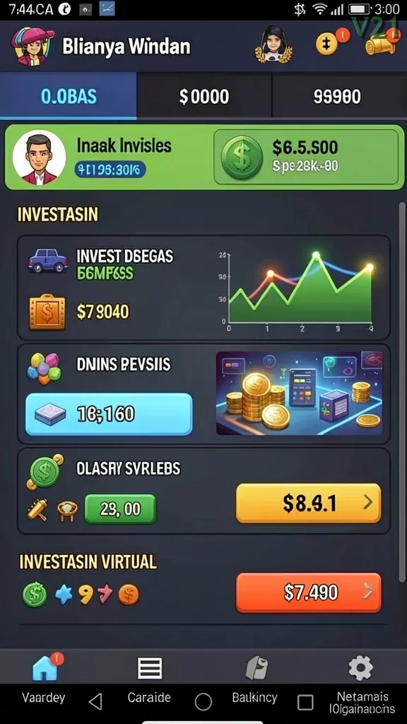 Cuplikan layar SURGA11 — aktivitas