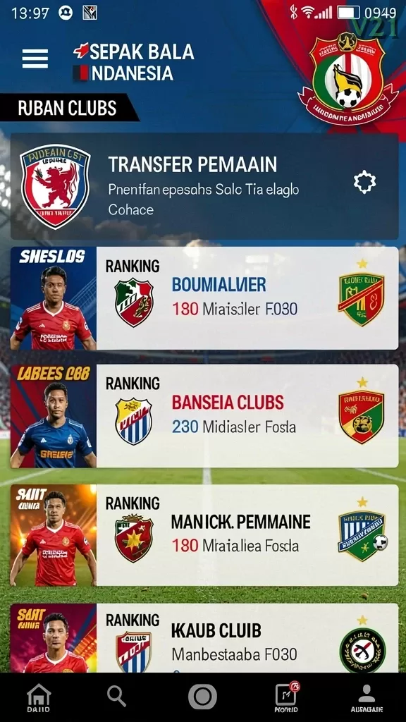Cuplikan layar 99SL — aktivitas