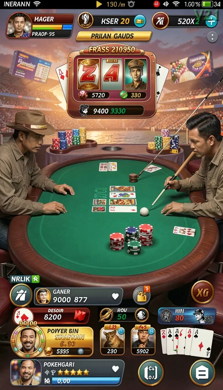 Cuplikan layar SUPERSVIP — menu navigasi